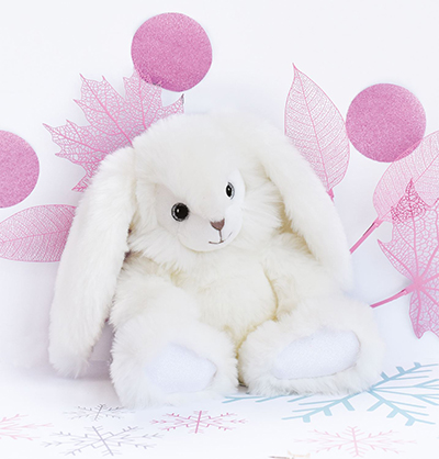 Lapin pimpant blanc