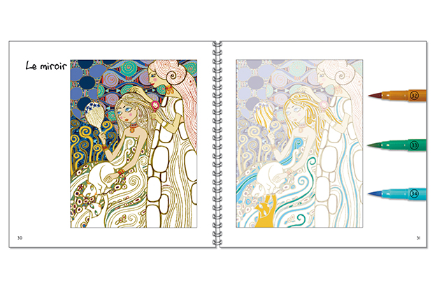 Taller Rotulador pincel Art Nouveau