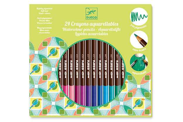 Colores 24 Lápices acuarelables