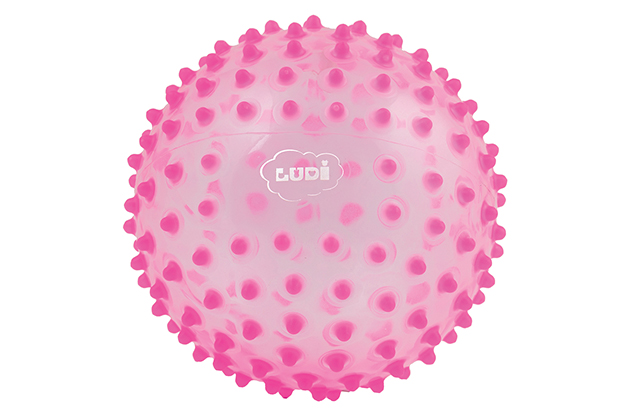 Pelota sensorial rosa